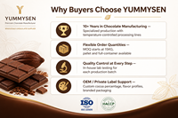 Bloc de chocolat noir OEM personnalisé HALAL en vrac 1KG, bloc de chocolat composé blanc au lait, ingrédients de pâtisserie en gros