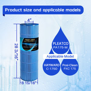 Piscina Filtro Cartucho Cleaner Compatível C1750 CX1750RE C-8417 FC-1294 PXC 175 PCCF-175 Filtro Piscina - Product Image 2