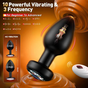 Adult Sex Toys Anal Plug 10 Modes Vibrating Butt Plug <b>Remote</b> <b>Control</b> <b>Vibrators</b> Prostate Massager Plug Anal Toys for Men Women - Product Image 5
