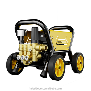 Système de nettoyage haute pression mobile 3000W, tête de pompe en laiton, machine de lavage pour camions et voitures de grande taille - Product Image 4