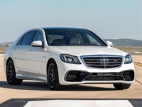 Kit de carrosserie pour Mercedes Benz Classe S 2014-2017 W222, mise à niveau avec nouveaux phares LED, feux arrière, calandre et pare-chocs pour S63 2018