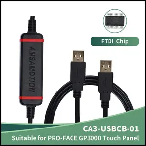Cable de Programación de Comunicación PLC con Puerto USB, Línea de Descarga CNC CA3-USBCB-01 Compatible con <span class=keywords><strong>PRO</strong></span>-FACE GP3000 ST3000 LT3000 AGP3301 - Product Image 6