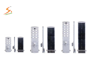 Tự làm sạch LED năng lượng mặt trời ánh sáng đường phố ngoài trời không thấm nước 30W 40W 50W 60W 70W 80W tích hợp tất cả trong một - Product Image 4