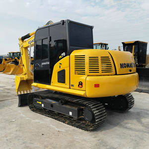 Miniexcavadora usada japonesa Komatsu segura y fiable de 7 toneladas EPA certificado CE de segunda mano excavadora doméstica de segunda mano - Product Image 2