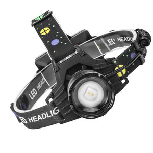 Lampe frontale LED Sy8108, 3x18650, rechargeable, lumière blanche réglable, lampe frontale pour la pêche nocturne en plein air - Product Image 1