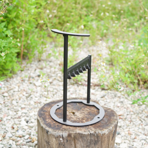 Divisor de madera para encender medio anillo mejorado, leñ<span class=keywords><strong>a</strong></span> de varios tamaños, divisor de troncos Manual fácil de cortar - Product Image 1