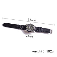 Montre-bracelet élégante en métal pour homme, moulin à tabac intégré, vente en gros, moulin à herbes créatif
