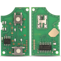 Clé de voiture télécommande pliable 433Mhz 1J0959753A avec puce ID48 pour Golf 4, Passat MK4, Seat, Skoda, lame HU66