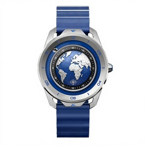 Nuevo Lanzamiento 2026: Reloj de Lujo Simple Estilo Antiguo Orbit, Caja de Acero Inoxidable y Silicona de 20mm, Movimiento de Cuarzo Japonés, Resistente al Agua - Product Image 2