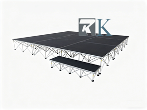 Aluminum <b>Stage</b> Plywood <b>Platform</b> Aluminum Support Mobile <b>Stage</b> for Wedding Performance Exhibition Music Events - Product Image 2