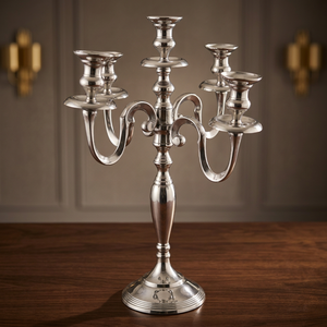 Aluminum Candelabra-Handmade Durable <b>Candlestick</b> <b>Holder</b> for Home Decoration - Product Image 2