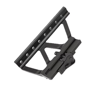 Accessoires tactiques chasse vente en gros support de télescope en alliage d'aluminium noir montage latéral pour optique