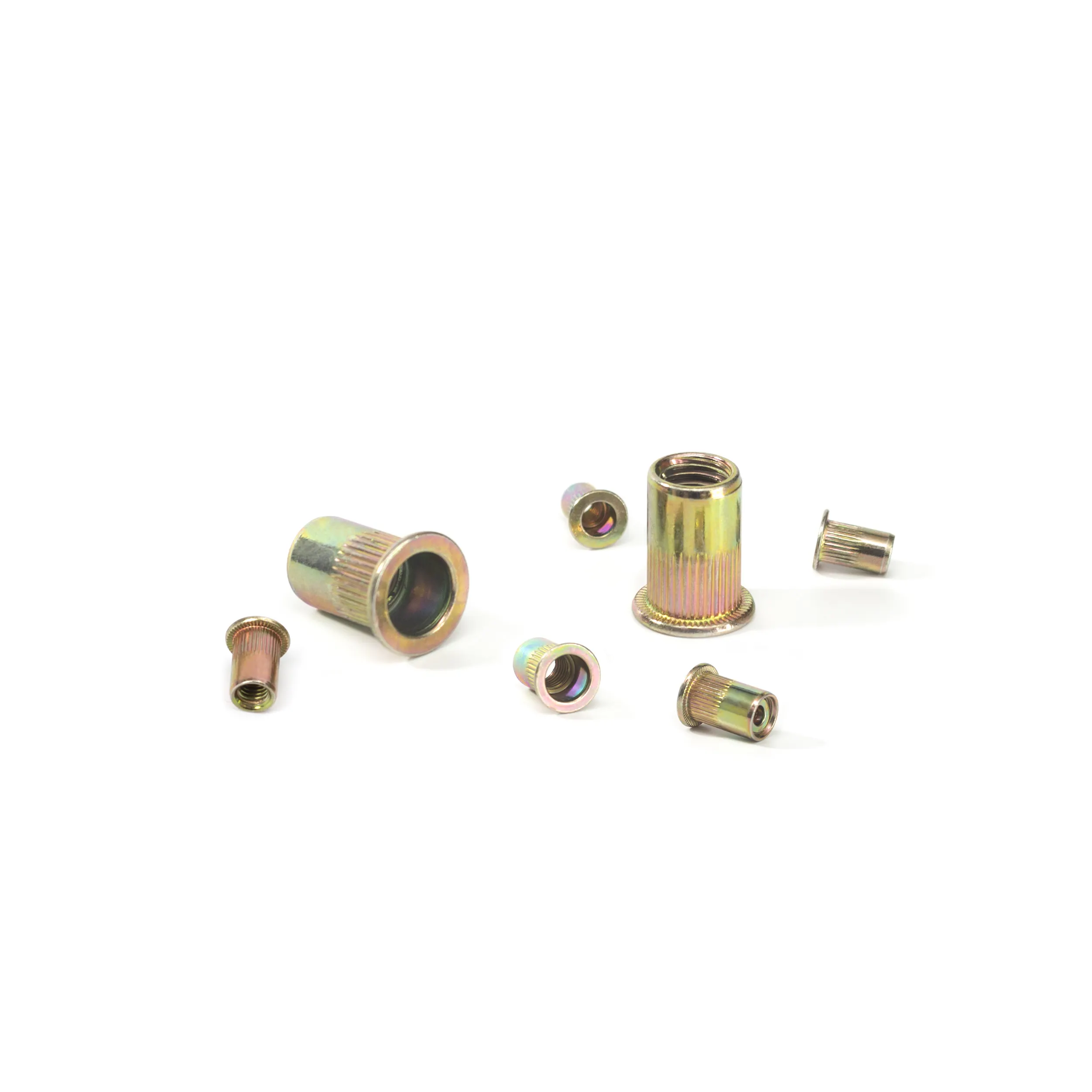 M6 M8 M10 M12 1/4 Rvs A2 316 Staal Platte Ronde Head Opruwen Nutsert Rivnut Insert Blindklinkmoer ms Verzinkt