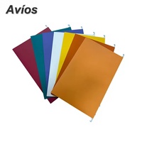 Carpeta de Archivo Suspendida A4/FC Personalizada con Logotipo Empresarial, Carpeta de Papel Simple para Almacenamiento de Documentos