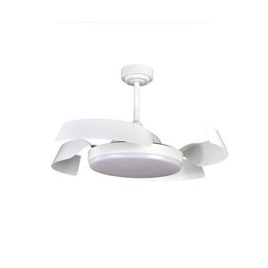 Ventilateur de plafond rétractable sans pales de 42 pouces, invisible, avec lumière, rétractable, avec télécommande, sans pales, caché, invisible - Product Image 1