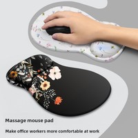 Tapis de Souris en Silicone Style Goutte d'Eau avec Repose-Poignet pour Ordinateur et Bureau - Vente Directe Fabricant - Vente en Gros