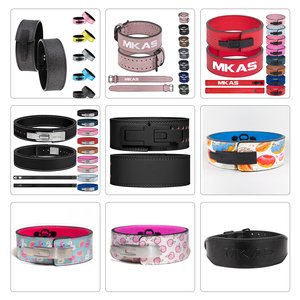 עבור מחגורת cowhide סיטונאי כף יד לא מתכווננת החלקה להתאמה אישית כוח הרמת משקולות משקולות - Product Image 6