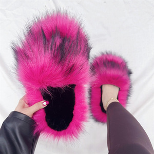 Moda <span class=keywords><strong>donna</strong></span> soffice <span class=keywords><strong>ciabatte</strong></span> alla moda in pelliccia sintetica morbide borse a tracolla amore borsa cuore abbinata scarpe stagione invernale - Product Image 6
