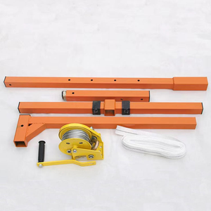 Mini-grue à chaîne manuelle LD Brand Chine 30M, avec élingue en câble d'acier, pour usage domestique et construction, économie de travail, capacité de charge 200kg - Product Image 4