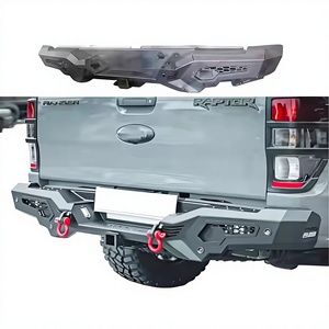 Parachoques Trasero <span class=keywords><strong>de</strong></span> Acero para Ranger, Parachoques Trasero para Hilux Revo Rocco Dmax Triton Navara, para Camioneta Universal - Product Image 2