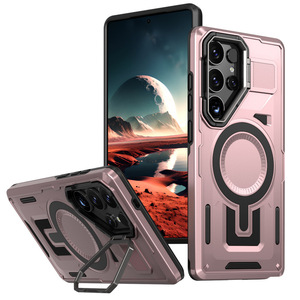 Fundas para Teléfono Móvil con Diseño Nuevo para S26/25/24/<span class=keywords><strong>23</strong></span> Ultra Armor, Magnéticas para Carga Inalámbrica, con Soporte para Cámara - Product Image 6