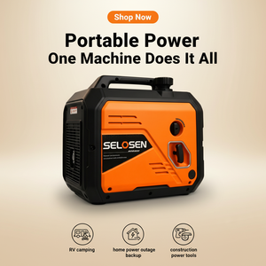 3200 Watt Super Quiet <b>Generator</b> 3kW Gasoline Portable <b>Generator</b> 3.2kw 3.6kw 4kw <b>Silent</b> for Home Backup and Camping - Product Image 1