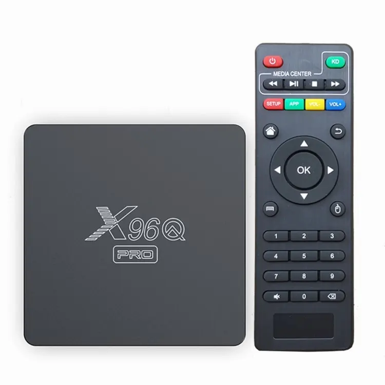 टीवी बॉक्स एंड्रॉयड 10.0 x96q प्रो फैक्टरी मूल्य के साथ ट्रैक्टर कोर 2.4G 4k 1GB 8GB/में 2GB 16GB स्मार्ट टीवी एंड्रॉयड टीवी बॉक्स सेट टॉप बॉक्स