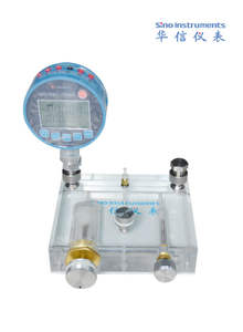 Bomba de calibração pneumática de baixa pressão em material de plexiglass transparente com opção OEM -0.5-0.5bar - Product Image 4