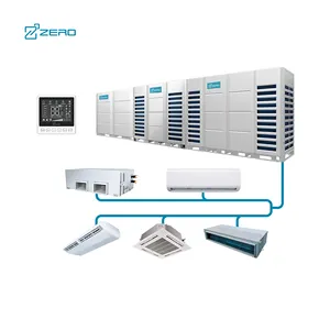 ZERO Multi Split Ar Condicionado Sistema de Refrigeração e Aquecimento de Ar DC Inversor VRF VRV Sistema R410a Airconer Central Comercial