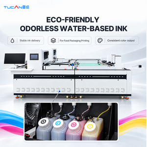 Impresora Digital de Embalaje Tucan One Pass con Cabezales de Impresión HP y Tinta a Base de Agua para Producción de Tiradas Cortas en Cajas de Cartón y Bolsas de Papel - Product Image 4