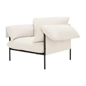 Australian Design Modern Furniture Feather /Down Filling Alva Chair Living Room Metal Nordic Lounge Chair