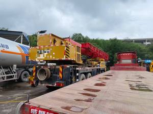 Grue sur chenilles d'occasion SANY STC350 35 tonnes, 85 % neuve, composants essentiels (moteur, boîte de vitesses, pompe, moteur, PLC) pour l'inspection vidéo - Product Image 4