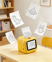 Imprimante thermique et photo portable AI Draw Mini avec prise en charge de 21 langues, garantie 1 an - Cadeau créatif