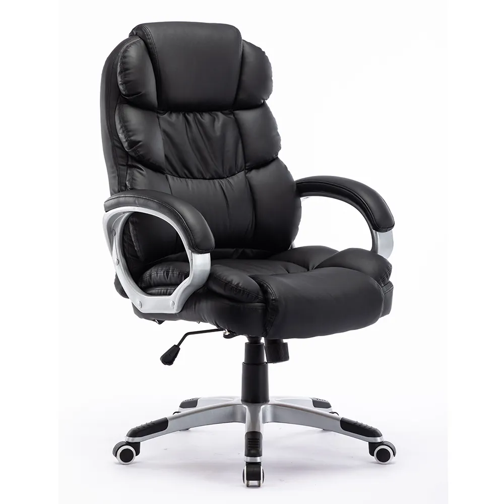 Modern PU Luxury Executive Swivel Chair OEM ODM Furniture Comfortable Ergonomic Office Chairs With Footrest