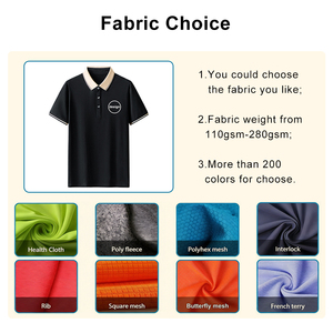 Camisas de Golf Bordadas con Logotipo Personalizado para Hombre, Camisas Polo Lisas Estampadas al por Mayor en Color Morado y Naranja para Mujer, 100% Algodón para Hombre - Product Image 2