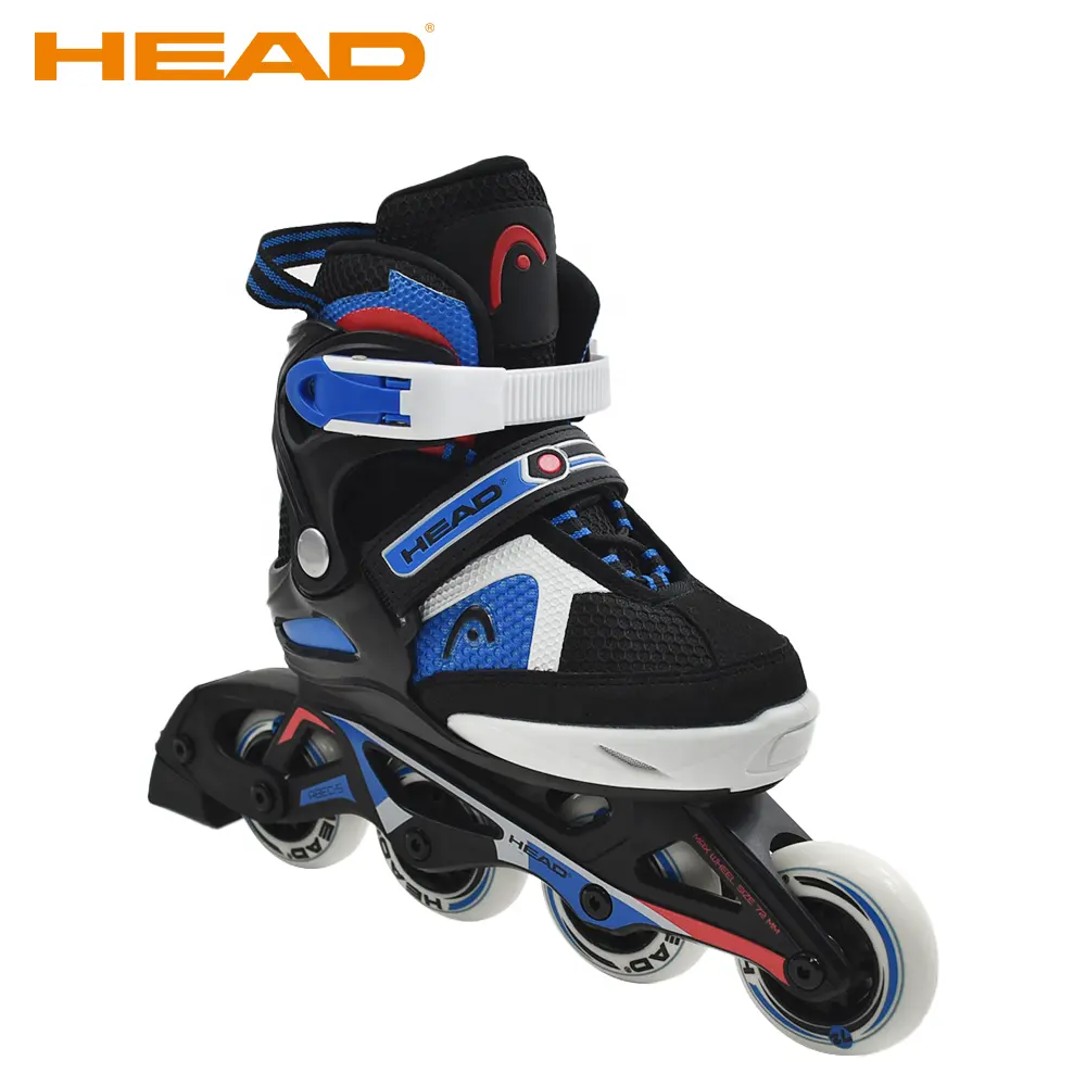 हेड एडजस्टेबल 6 साइज फ्रीस्टाइल सेमी-सॉफ्ट इनलाइन स्केट्स क्वाड इनलाइन स्केट जूते कार्बन व्हील और पीपी/एल्यूमिनियम चेसिस के साथ