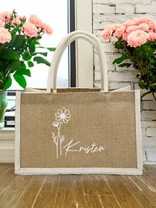 Sac Fourre-Tout Réutilisable Naturel Personnalisé Organique Naturel Pliable <span class=keywords><strong>Dessin</strong></span> Toile Plage Shopping avec Matériel de Jute - Product Image 4