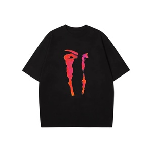 T-Shirt <span class=keywords><strong>Oversize</strong></span> Personalizzata in Stile Streetwear Vintage con Stampa, 100% Cotone Pesante per <span class=keywords><strong>Uomo</strong></span> - Product Image 2