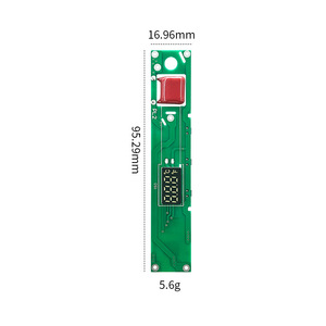 แผงควบคุมจอแสดงผลดิจิตอล Jabil Technology JP1476.2 สำหรับเครื่องหนีบผมและเครื่องม้วนผม โมดูล PCBA - Product Image 3