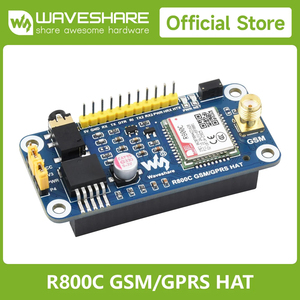 Module GSM/GPRS Waveshare R800C pour Raspberry Pi, prend en charge la communication 2G, les appels téléphoniques et les SMS : MT, MO, CB, Text, PDU K510 - Product Image 2