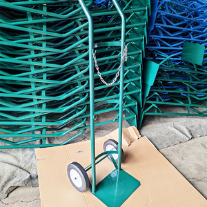 Chariot à bouteilles de gaz monocylindre, modèle haut, 50L, en acier, à pousser à la main, chariot à outils mobile pour azote, argon, dioxyde de carbone - Product Image 1