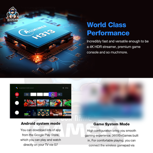 G7 Cổ Điển Android Chơi <span class=keywords><strong>Game</strong></span> TV Trò Chơi Giao Diện Điều Khiển Allwinner H313 28000 + Trò Chơi Android16 EU Cắm 8GB Bộ Nhớ Không Dây Điều Khiển - Product Image 5