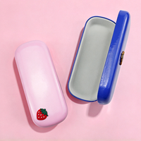 Étui à lunettes rigide personnalisé mignon et coloré pour enfants, motifs dinosaures, chats et arc-en-ciel, idéal pour l'école et les voyages