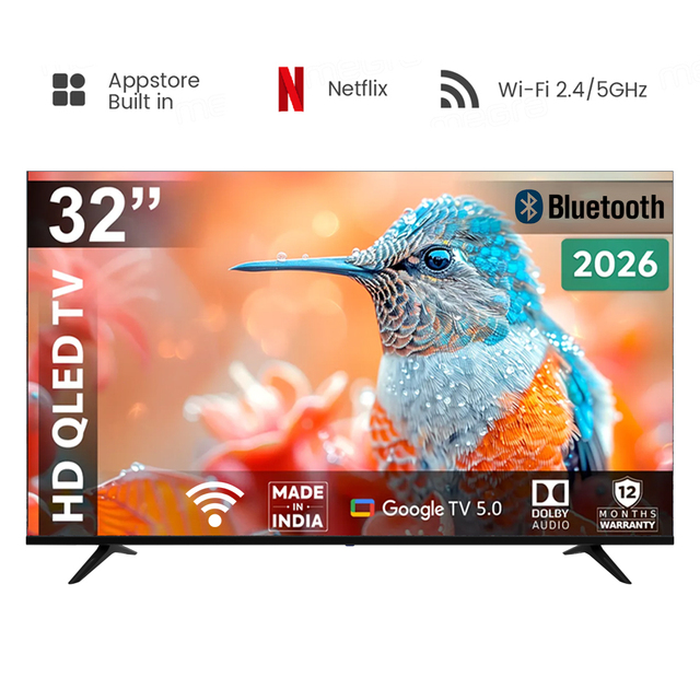 Brand New 24 32 43 50 55 65 Inch 4K UHD FHD HD Smart TV Factory Wholesale 60Hz Google TV Android OS LED LCD QLED TV Panel