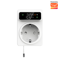 Thermostat flexible TP4W avec Wi-Fi intelligent pour le contrôle de la température de refroidissement et de chauffage des appartements et cuisines 16A