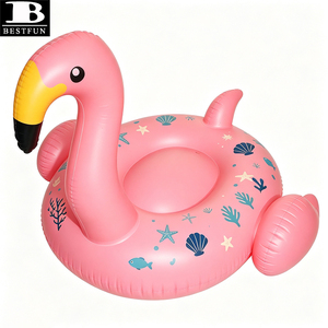 Flotteur <span class=keywords><strong>gonflable</strong></span> <span class=keywords><strong>flamant</strong></span> <span class=keywords><strong>rose</strong></span> durable à motif coquillage, base stable surdimensionnée, radeau aquatique pour adultes, idéal pour les fêtes au bord de la piscine - Product Image 5