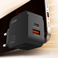 Chargeurs mobiles LDINO Q1 OEM Electronics EU US avec câble, double port USB, adaptateur de charge pour téléphone