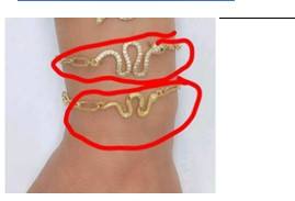 BMZ-anillo de boda doble para hombre y mujer, de oro de 18K, de compromiso, bañado en Oro real, serpiente, <span class=keywords><strong>2020</strong></span> - Product Image 5