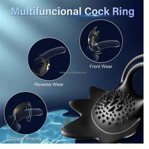 Pille für Qreser Die <span class=keywords><strong>Penis</strong></span> kinder Jrejeonphil Korean <span class=keywords><strong>Male</strong></span> Size Multi Wearable Vib rating Cock Ring Vergrößerung - Product Image 2