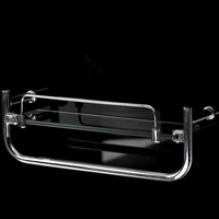 Cabine de douche de luxe 90 cm en acrylique et verre trempé pour salle de bain humide